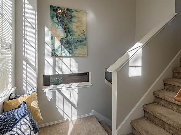 Your guests will be greeted in this tall and dramatic entry.