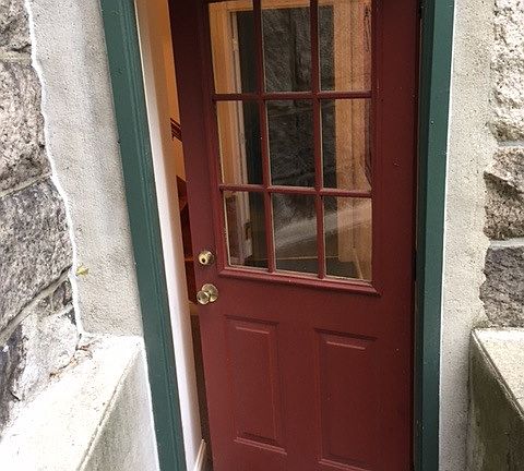 Private front entrance