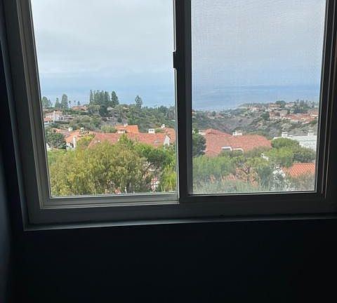 view from guest bedroom