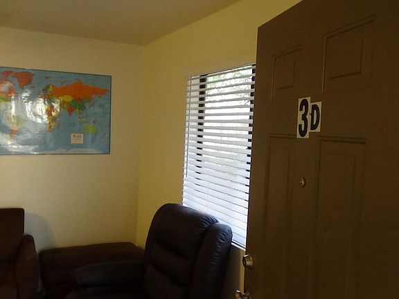 Front door to Living room