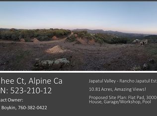 Illahee Ct, Alpine, CA 91901