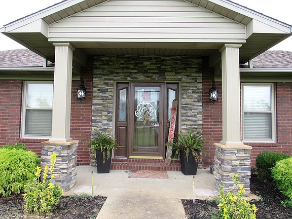 Recently updated stone work