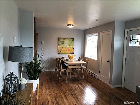 Warm, welcoming, and open feel as you and your guests enter.