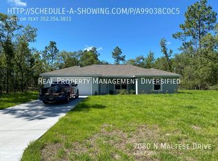 7080 N Maltese Dr, Citrus Springs, FL 34433