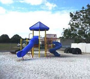 The kids will appreciate our fun playground.