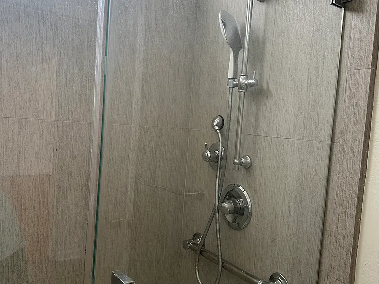 Walk-in shower (1 of 2 baths)
Second bathroom has a tub shower