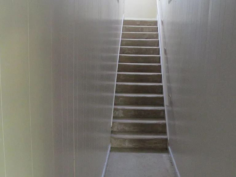 Inside secure stair way