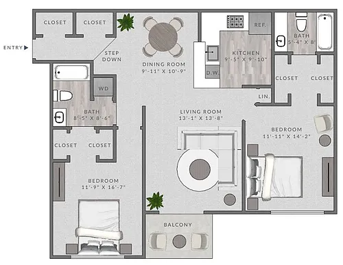 Floor plan B5