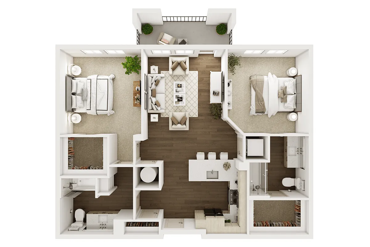 Floor plan B1