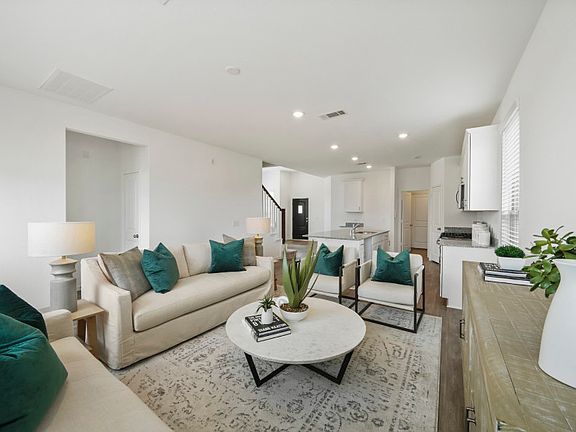 Gathering Room Overlooking the Kitchen