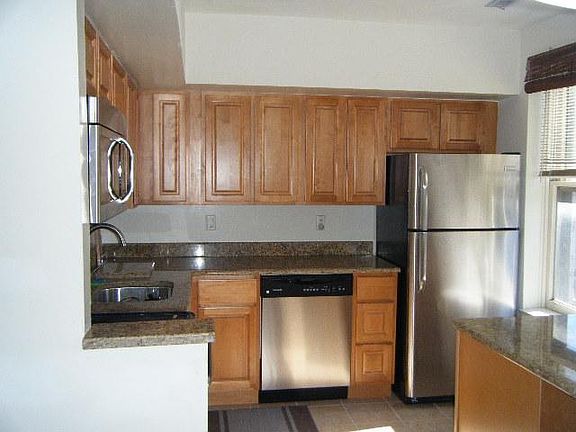Kitchen from a dinette area