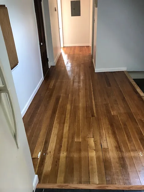 Beautiful Hardwood Flooring In Hallway Area