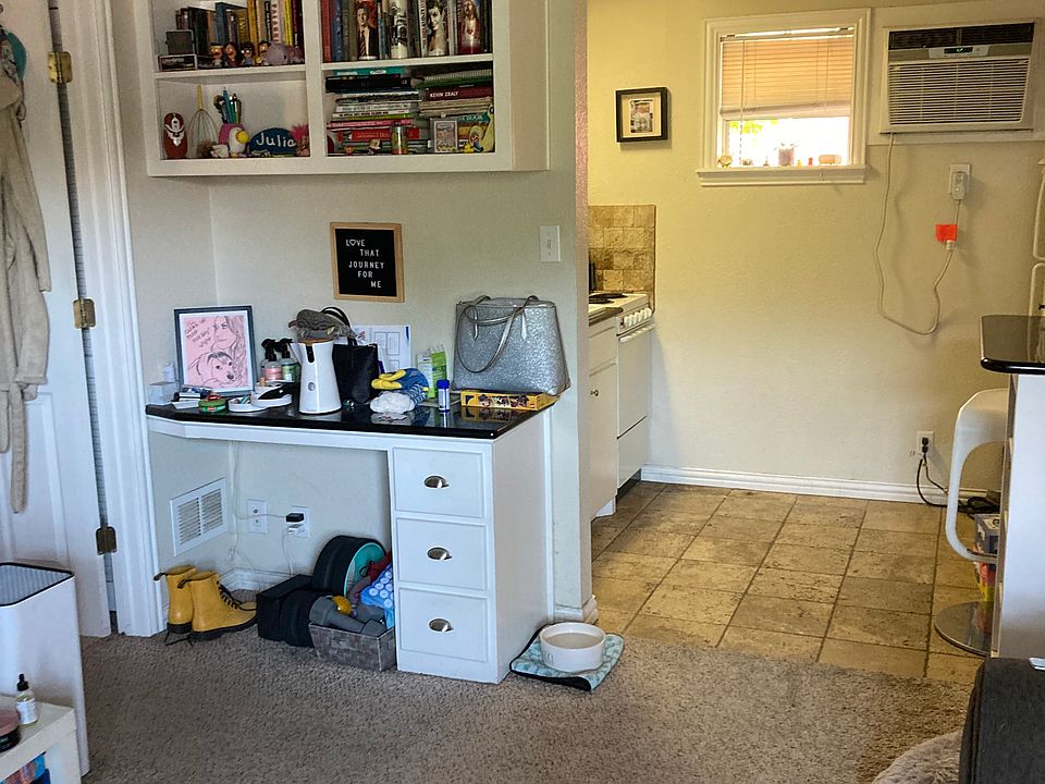 Another Living Room View with Built-in Desk