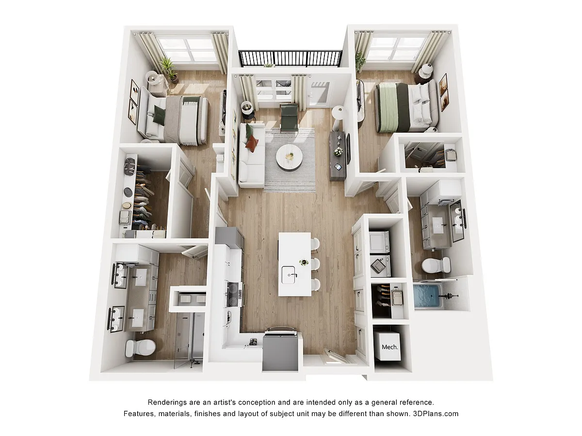 Floor plan B1