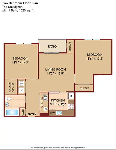 Floor plan $2.81/sq.ft. - The Sauvignon