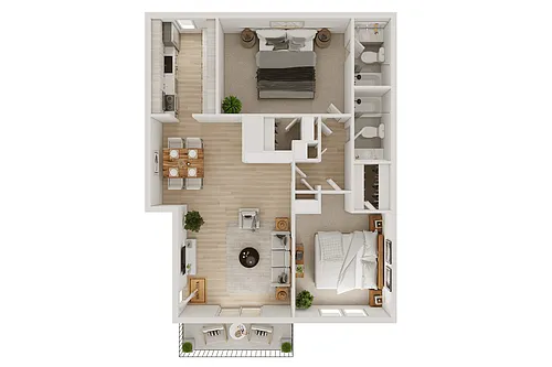 Floor plan B3