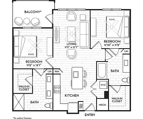 Floor plan Catamaran
