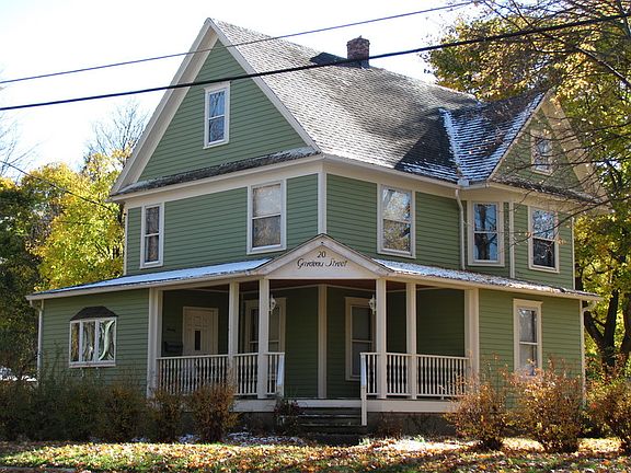 front porch entrance seen from street
