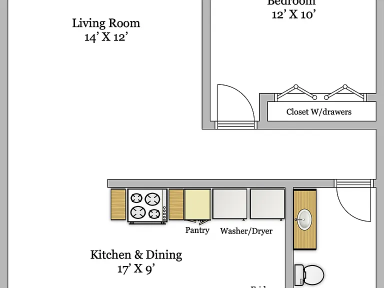 Charming 1 Bedroom unit, completely remodeled with In-Unit Washer/Dryer! — Photo 4