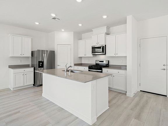 A chef-ready kitchen awaits.