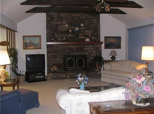 Wood burning FIreplace