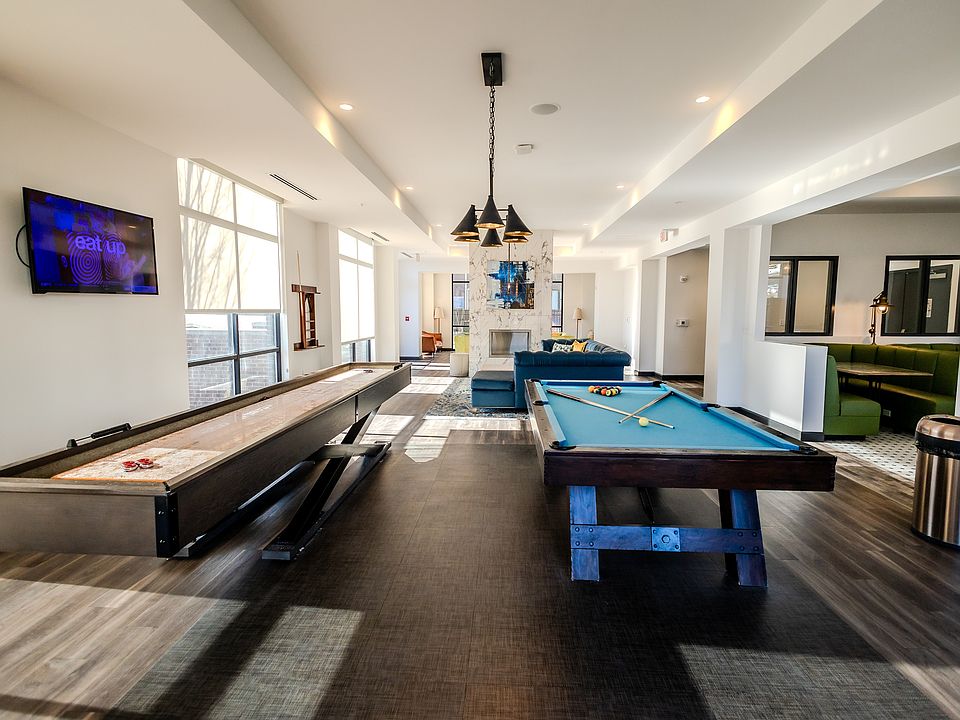 Residents Playing Pool