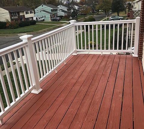 New deck