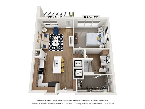Floor plan A6 Dogwood