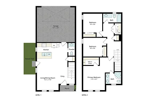 Floor plan Almond