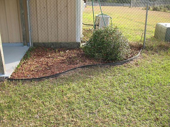Metal Building Front Planter