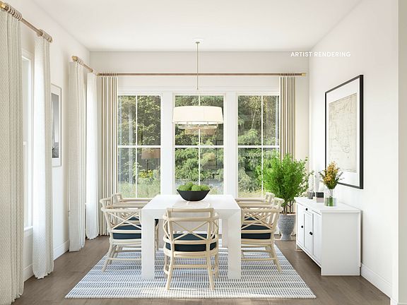 Dining area with lots of natural light