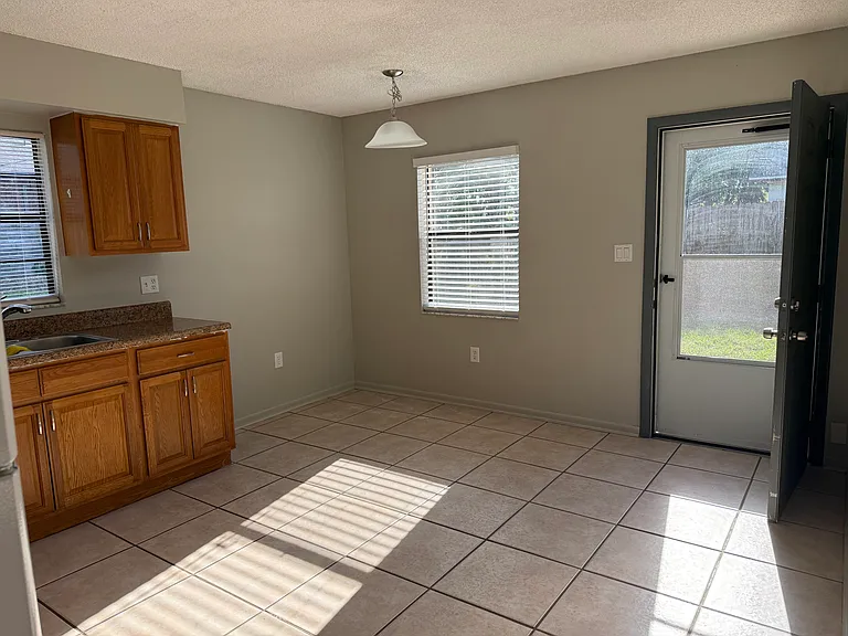 Back Door to Back Yard, Dining Room