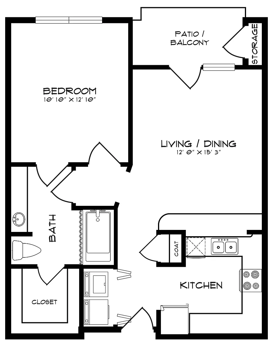 Floor plan A2