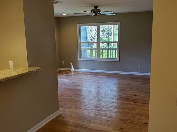 Living room from dining area