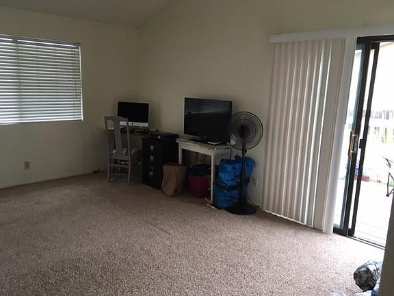Large Master bedroom with deck and two large closets