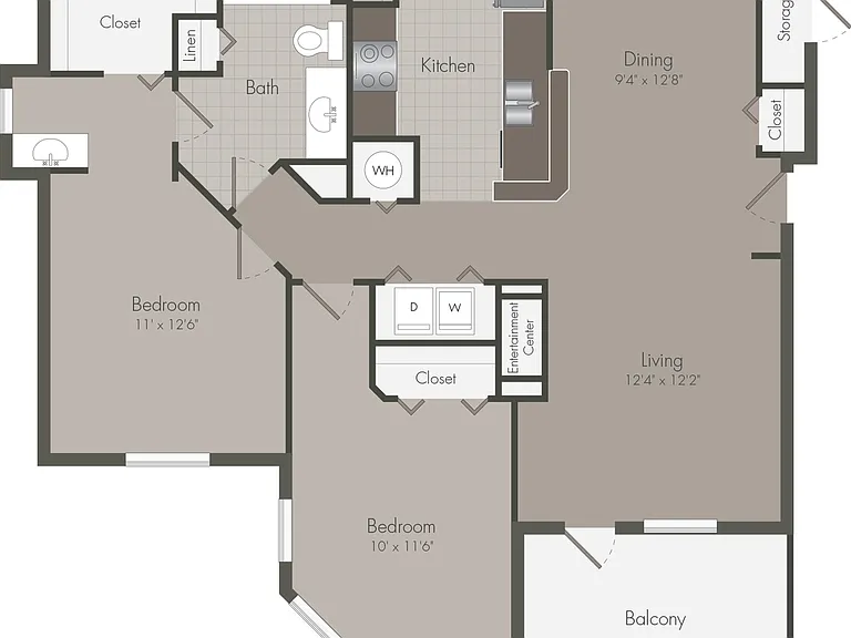 Beacon | 2 Bedroom | 1 Bath | 1090 SF Beacon | 2 Bedroom | 1 Bath | 1090 SF