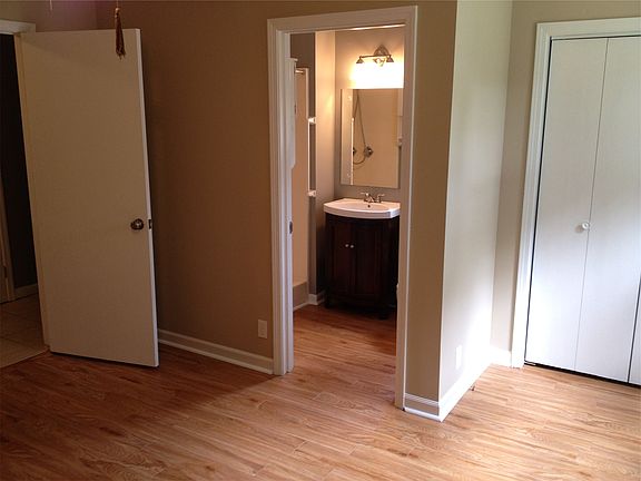 Master bedroom and bath