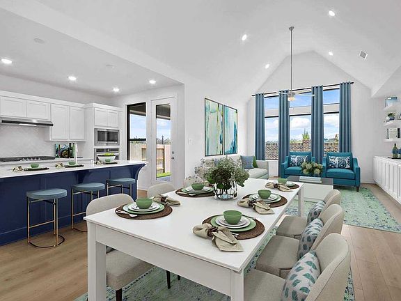 Kitchen Family Room Dining Room