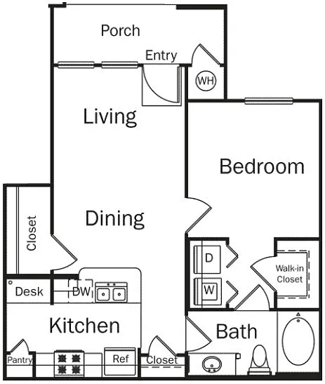 Floor plan Versailles