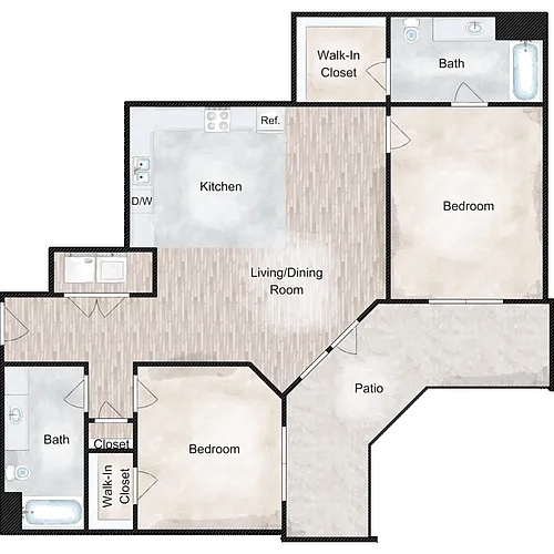 Floor plan B4