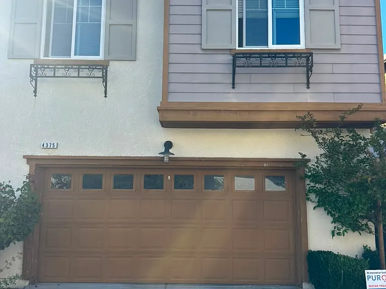 Garage View. 2 Car Parking
