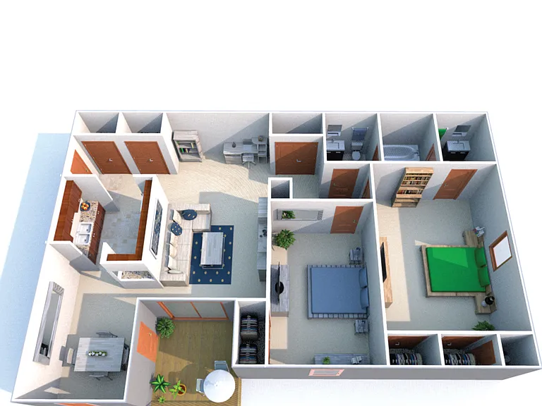 Four Worlds Apartments — Photo 108