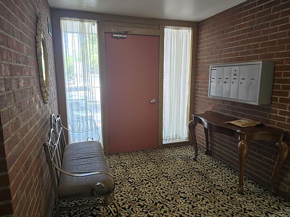 Locked entry with intercom, mailboxes in the lobby, and on-site management provide convenience and peace of mind