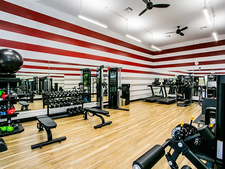Fitness Center with Free Weights