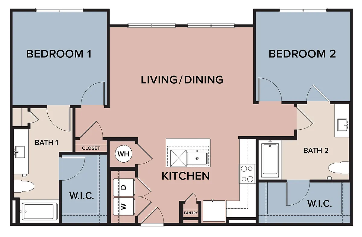 Floor plan B1 ANSI