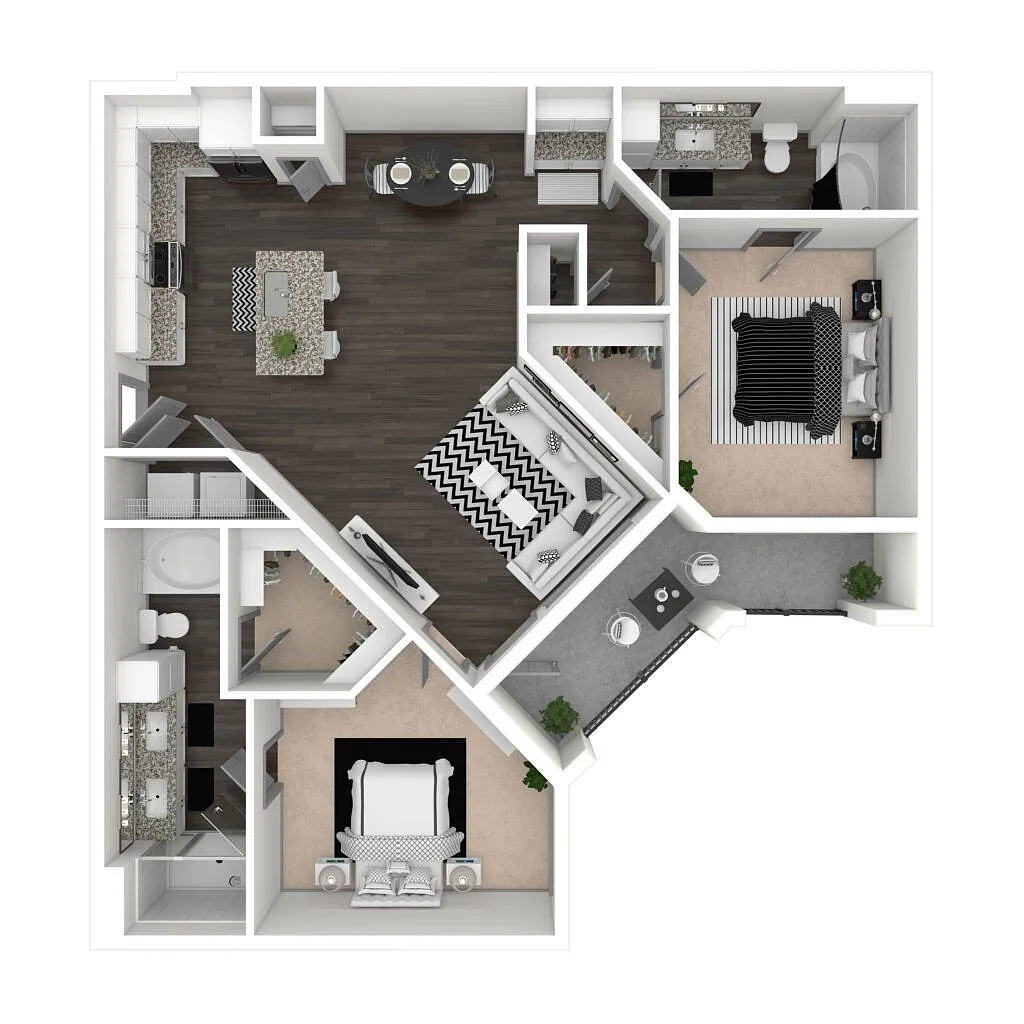 Floor plan B2
