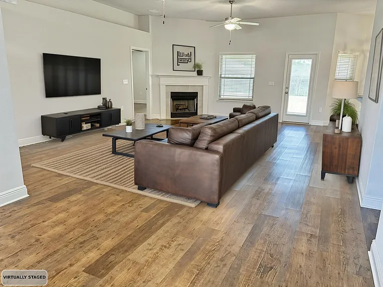 Living Room Staged