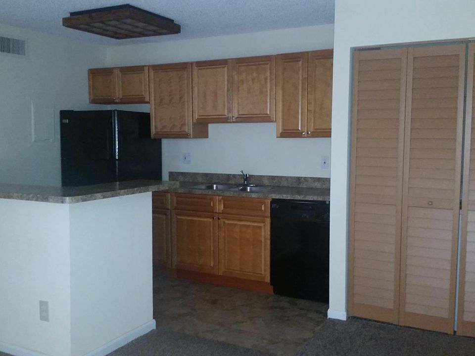 Kitchen, dining, living room combo