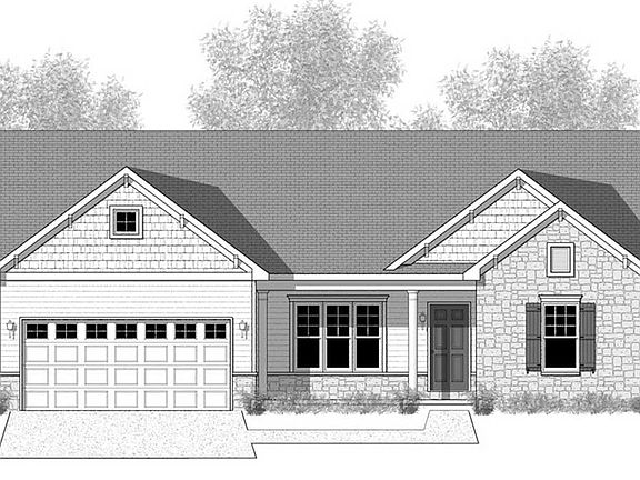 Elevation B - Optional Features Shown