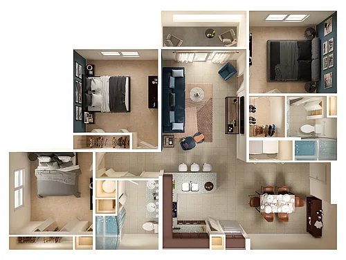 Floor plan C1